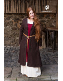 Brial Medievale Aslaug Di Lana Marrone