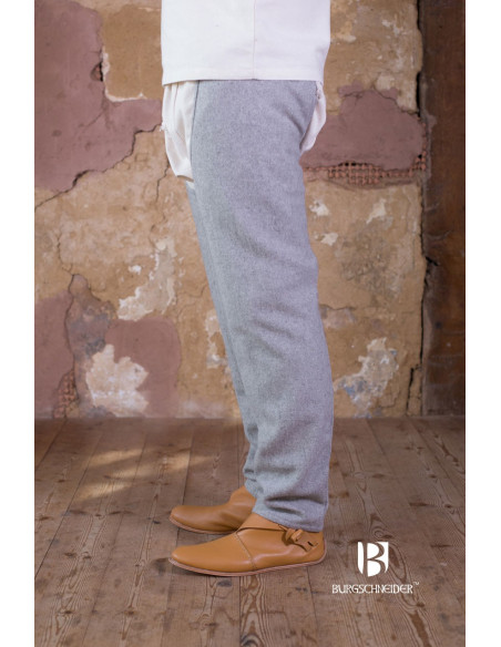 Gambe in lana Bernulf, grigio