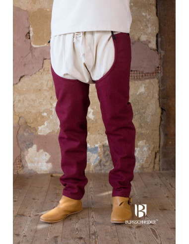 Bernulf Wool Legs, bordeaux
