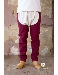 Bernulf Wool Legs, bordeaux
