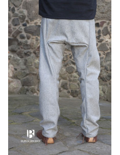 Pantaloni medievali Thorsberg, grigi 2