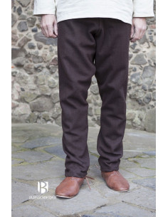 Pantaloni medievali Thorsberg, marroni