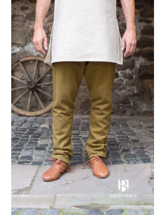 Pantaloni medievali Thorsberg, senape
