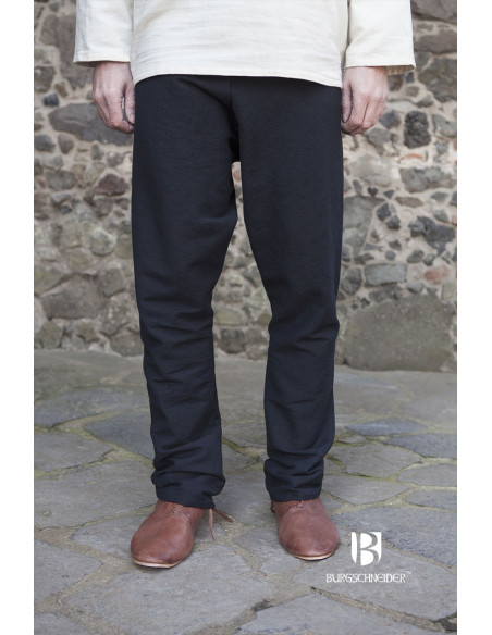 Pantaloni medievali Ragnar, neri Pantaloni medievali Ragnar, neri