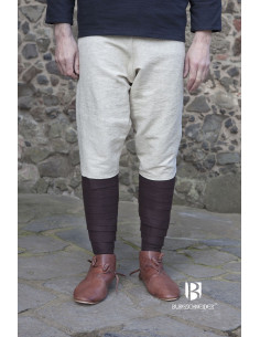 Pantaloni medievali Ragnar, crema