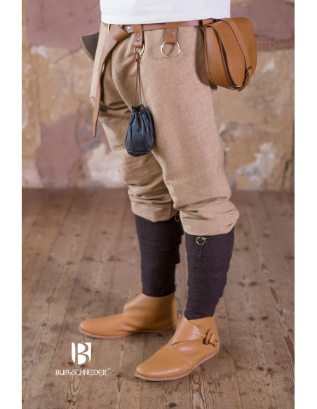 Pantaloni medievali Ragnar, sabbia