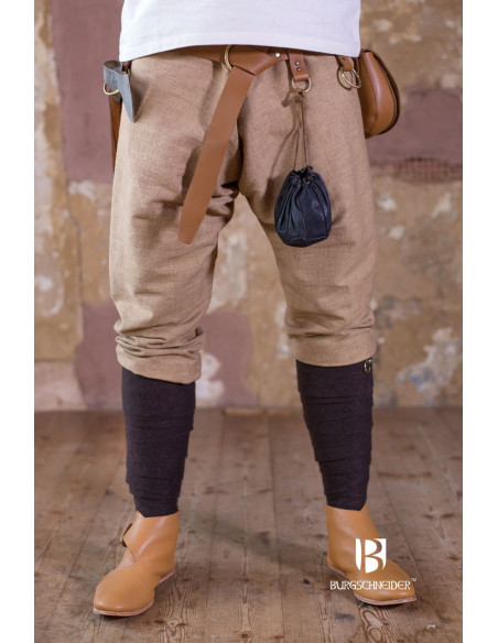 Pantaloni medievali Ragnar, sabbia