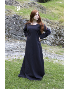Tunica medievale Freya, nera