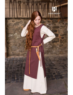 Sopravveste Medievale Donna Haithabu Marrone