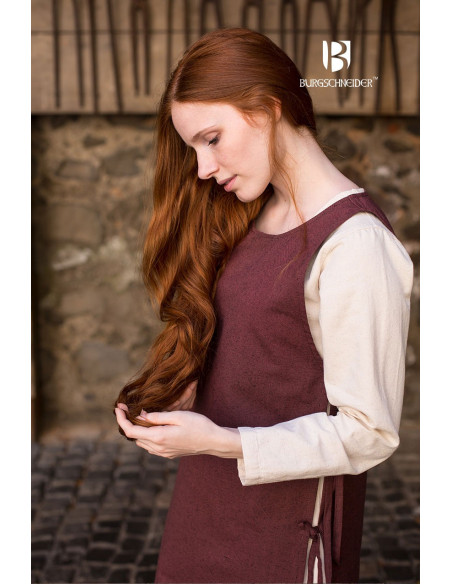 Sopravveste Medievale Donna Haithabu Marrone