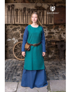 Tunica medievale Freya, blu 2