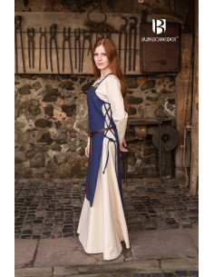 Sopravveste in cotone blu Gyda 2