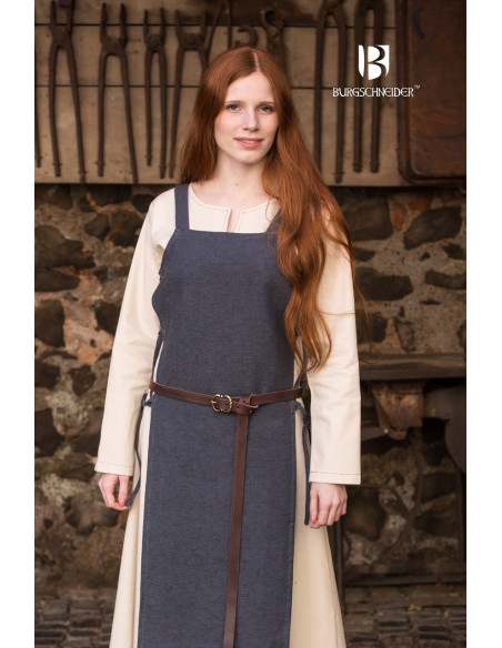 Sopravveste in cotone grigio Gyda