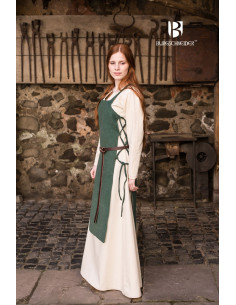 Sopravveste in cotone verde Gyda 2