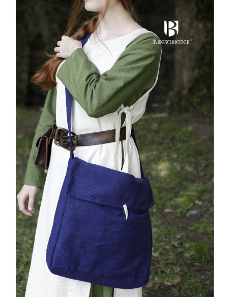 Borsa medievale Ehwaz, chiusura in corno