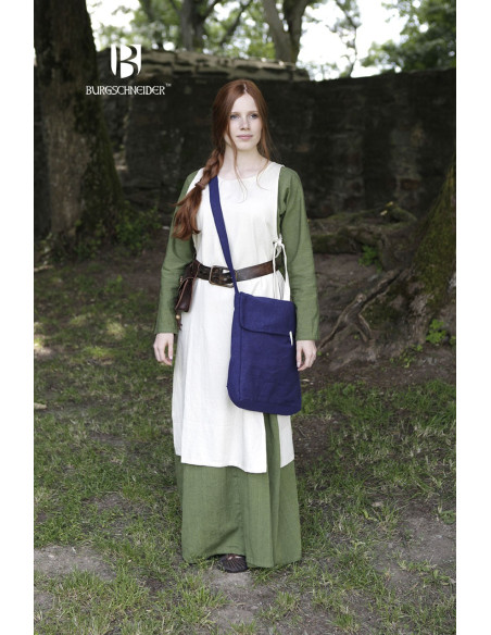 Borsa medievale Ehwaz, chiusura in corno