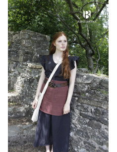 Borsa medievale Ehwaz, chiusura in corno