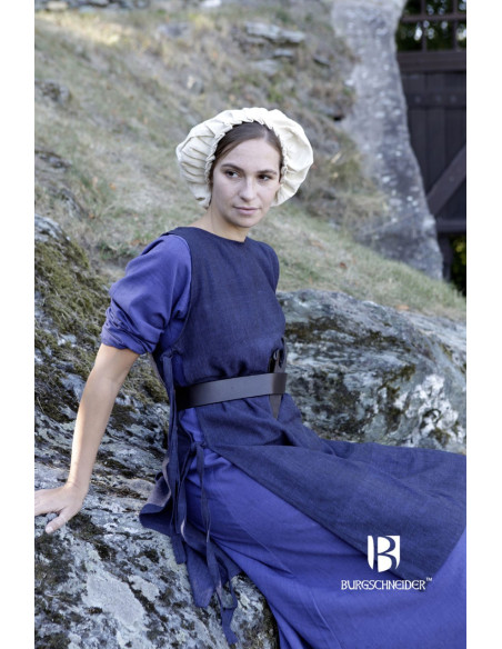 donna berretto medievale