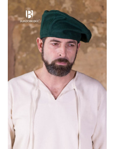 Berretto rinascimentale Harald, verde