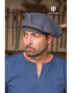 Cappello rinascimentale Harald, grigio
