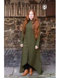 Tunica medievale Ranwen, verde oliva