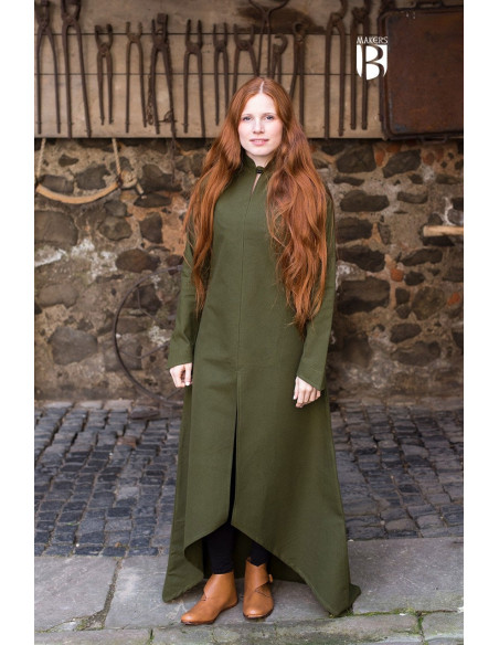 Tunica medievale Ranwen, verde oliva