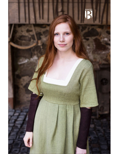 Maniche scaldabraccia Frida in marrone