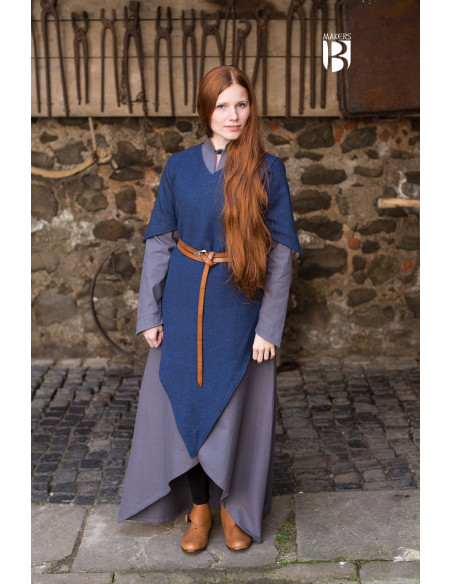 Tunica medievale Laylin, blu