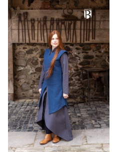 Tunica medievale Eryn, blu 2
