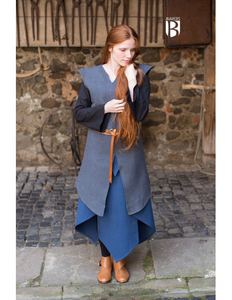 Tunica medievale Eryn, grigia