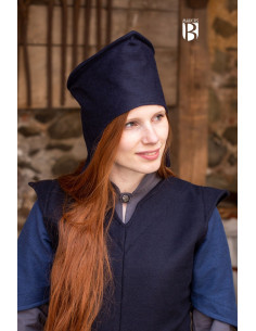 Addio cappello da mago, lana blu