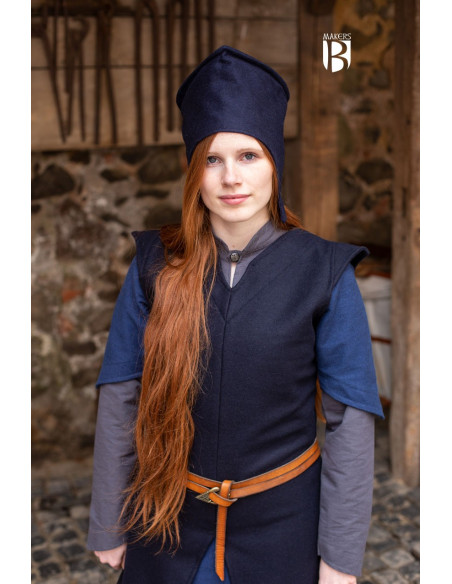 Addio cappello da mago, lana blu