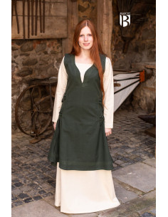 Abito medievale Lannion, verde