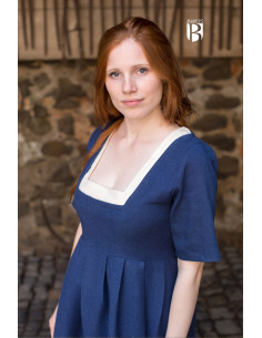 Abito medievale Frideswinde, blu