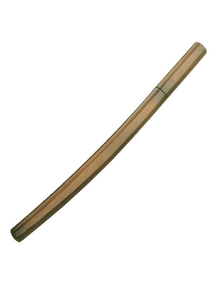 Wakizashi Shirasaya Marto legno scuro