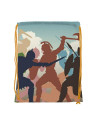 Borsa con coulisse Fight Gladiators (34x42 cm.)