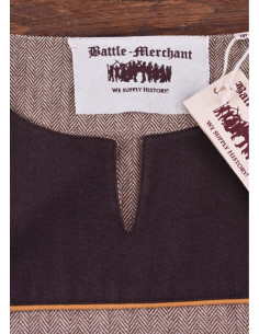 Tunica Viking Ove, marrone