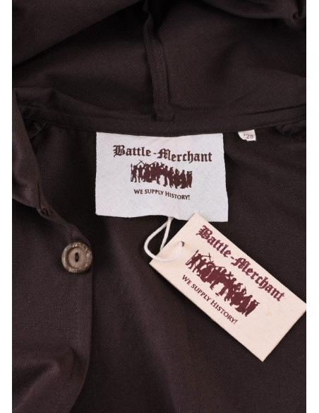 Mantello medievale per bambini, marrone