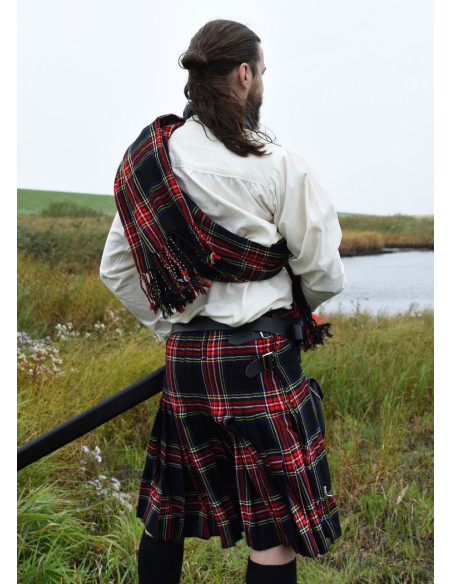 Kilt tartan Stewart da 8 yard