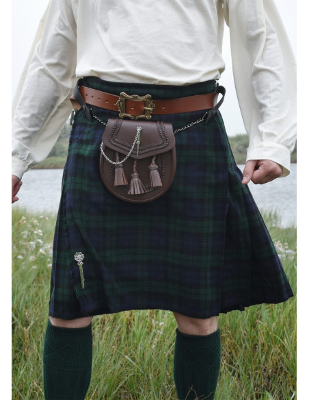 Kilt tartan Black Watch da 8 yard