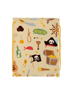 Zaino in corda Pirati (34x42 cm.)