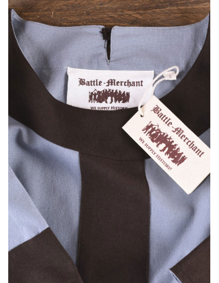 Abito medievale Gudrun, grigio-marrone