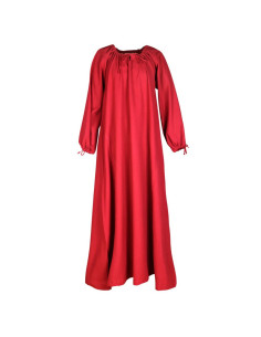 Abito medievale Ana, rosso