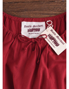 Abito medievale Ana, rosso