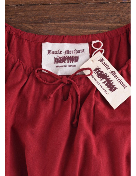 Abito medievale Ana, rosso