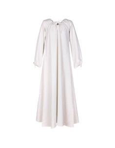 Abito medievale Ana, bianco