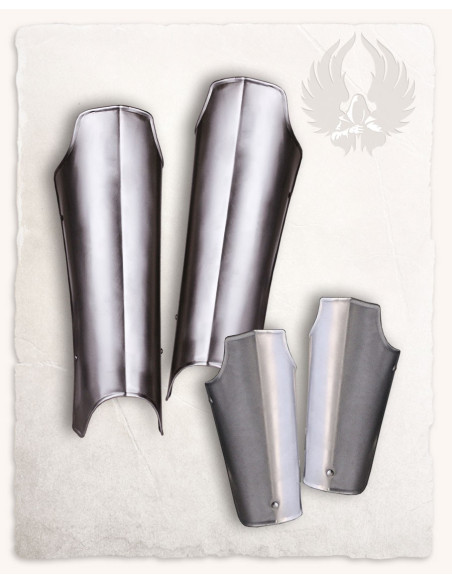 Set di bracciali e schinieri Markward