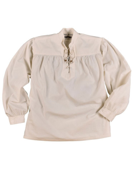 Camicia bianca da pirata Ludwig