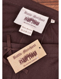 Pantaloni vichinghi Olaf, marroni