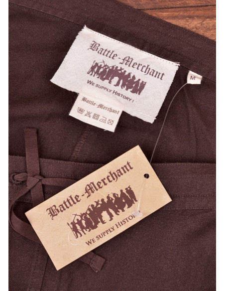 Pantaloni vichinghi Olaf, marroni